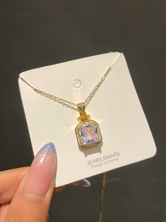 Precious Rectangular Necklace