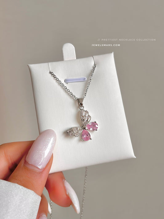 Flutter Butterfly Necklace