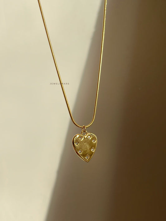 Heart of Gold Necklace (18k gold plated)