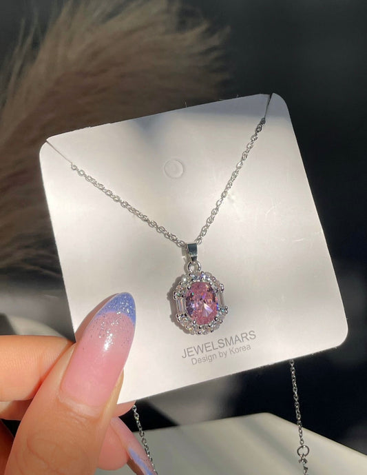 Katherine Necklace- pink