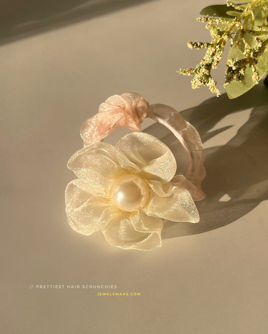 Floral Dreamy Scrunchie