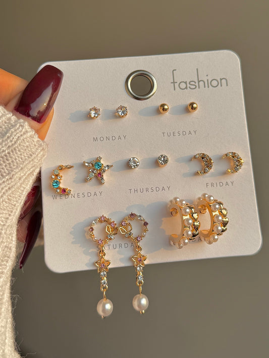 Madeline Dreamy Cute Earrings combo