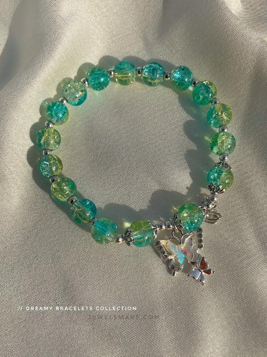 Dreamy Butterfly Bracelet - green