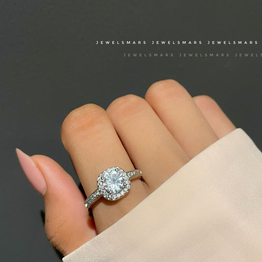 AURORA PROMISE RING (anti tarnish)