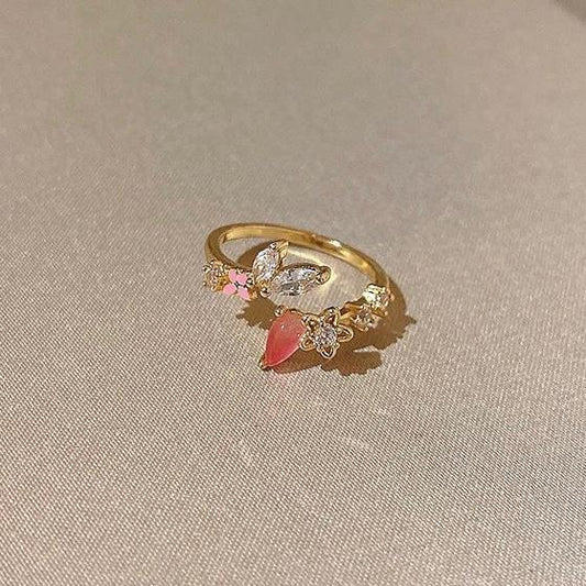 Ariel Beautiful Red Ring