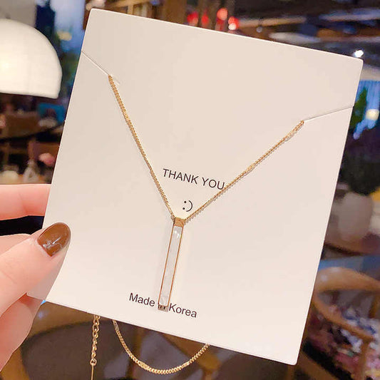 BAR NECKLACE GOLD (stainless steel)