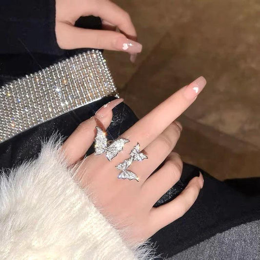 Butterfly Lover Ring - adjustable