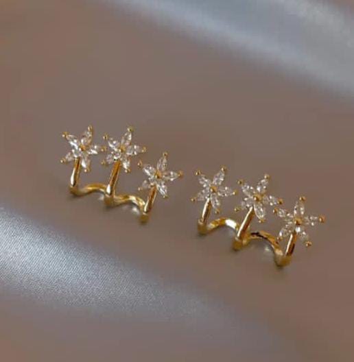 Classic Star Korean Earrings