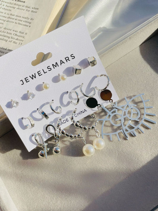 Combo of 9 Pair of Earrings