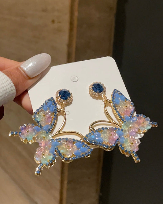 Dazzle Butterfly Earrings