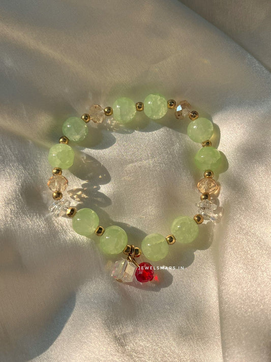 Dreamy Green Beads Bracelet