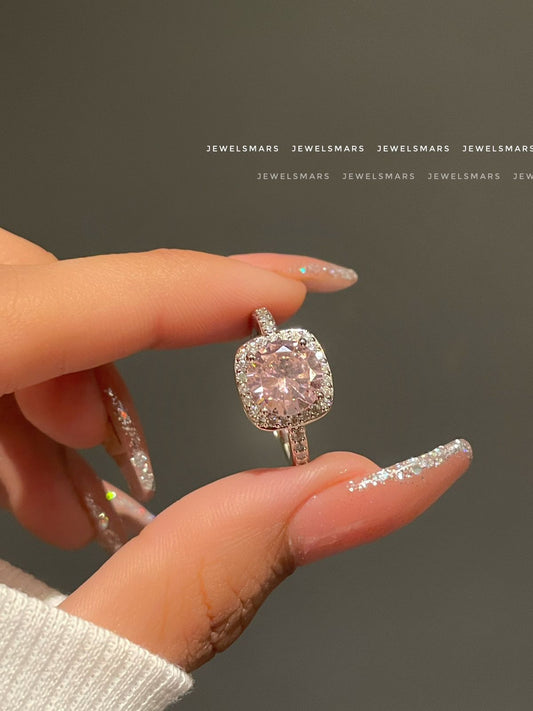 Edwina Promise Ring - pink