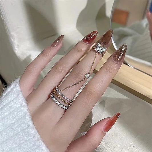 FAIRY BUTTERFLY RING (silver)