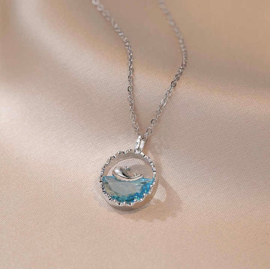See you in the sea Necklace ( stainless steel)