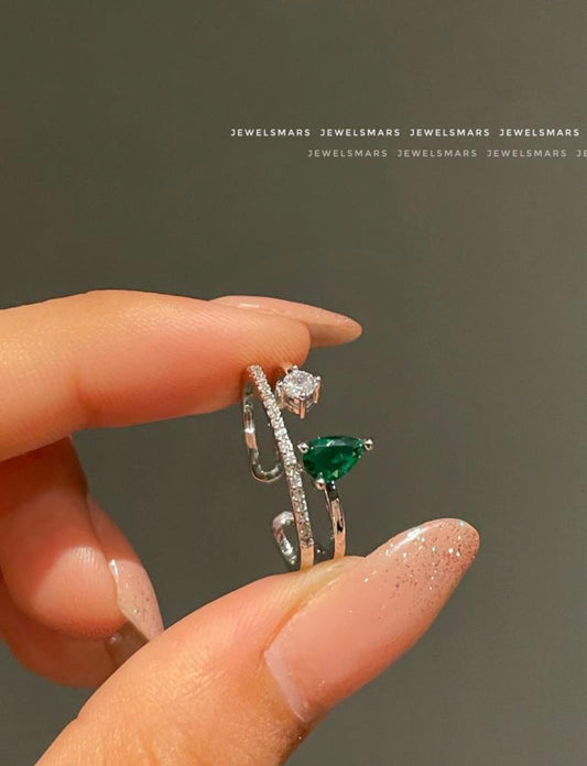Delilah Unique Geometric Ring