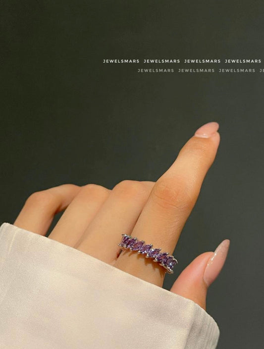 Layla Ring Band - purple