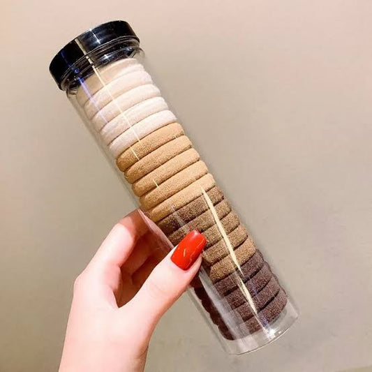 HAIRTIES JAR TUBES - SHADES OF BROWNS