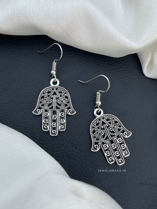 Hamsa Earrings