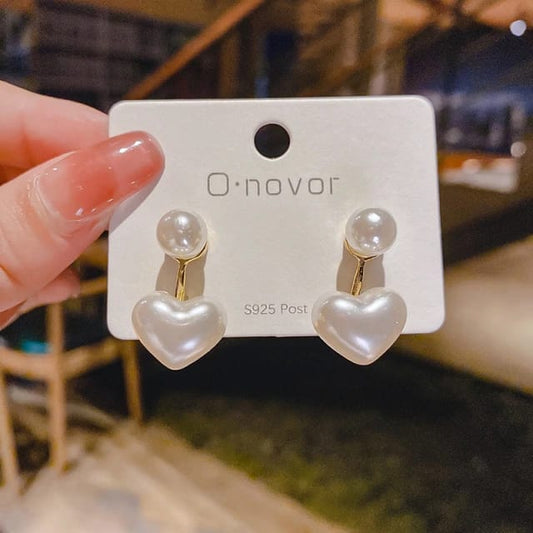 KOREAN CUTE HEART DROP STUDS