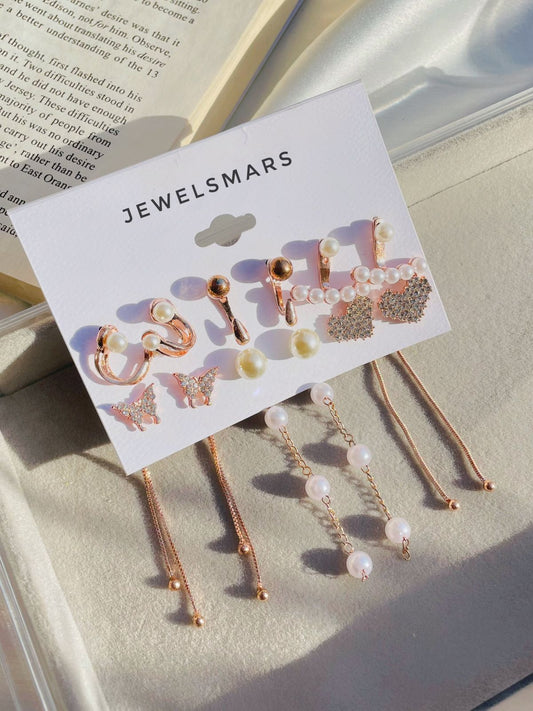 Korean Earrings combo of 6 (₹58 each only)