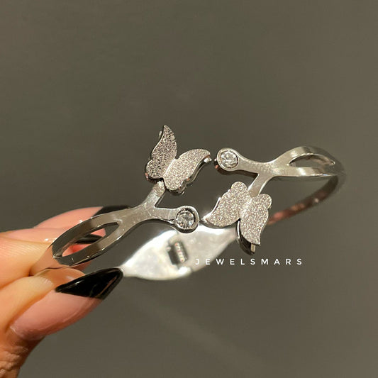 LOVELY BUTTERFLIES BRACELET (stainless steel)