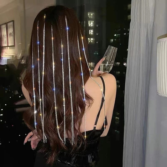 Luxury Hair Tassel Clipons