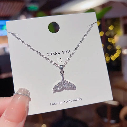 Mermaid Tail Necklace (stainless steel)