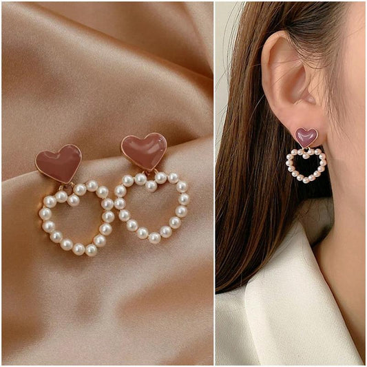 Mi Amour Heart Earrings