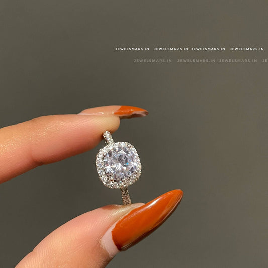 PROMISE RING -cushion cut