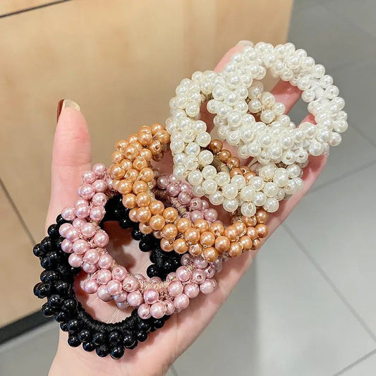 Colourful Pearl Hairties
