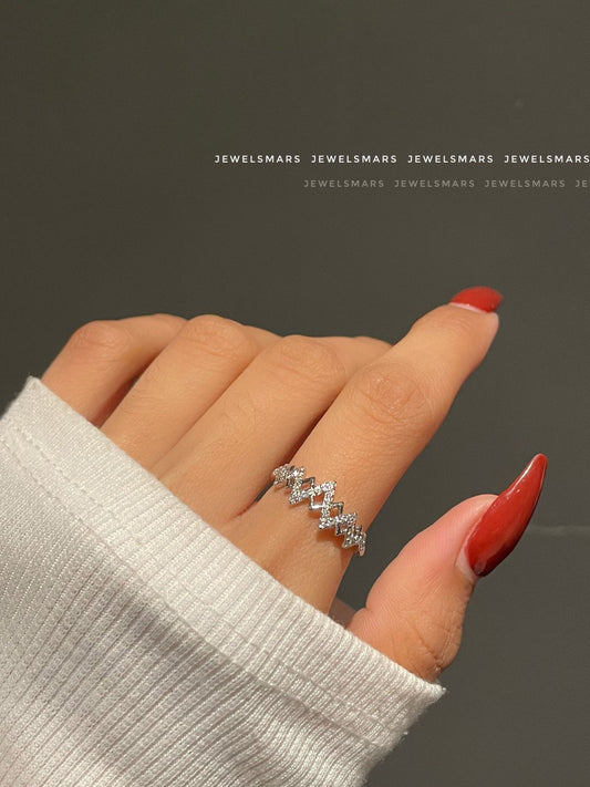 Zig zag Ring
