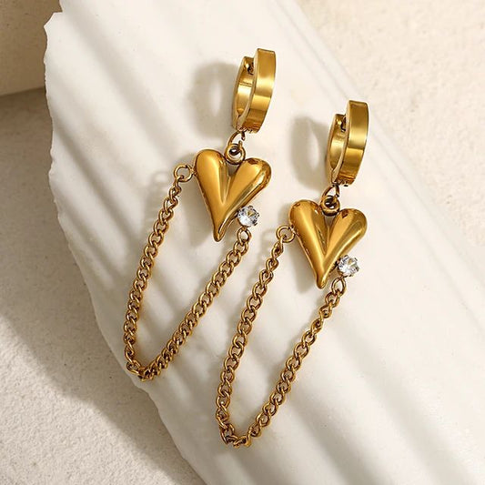 Meadow Gold Plated Earrings
