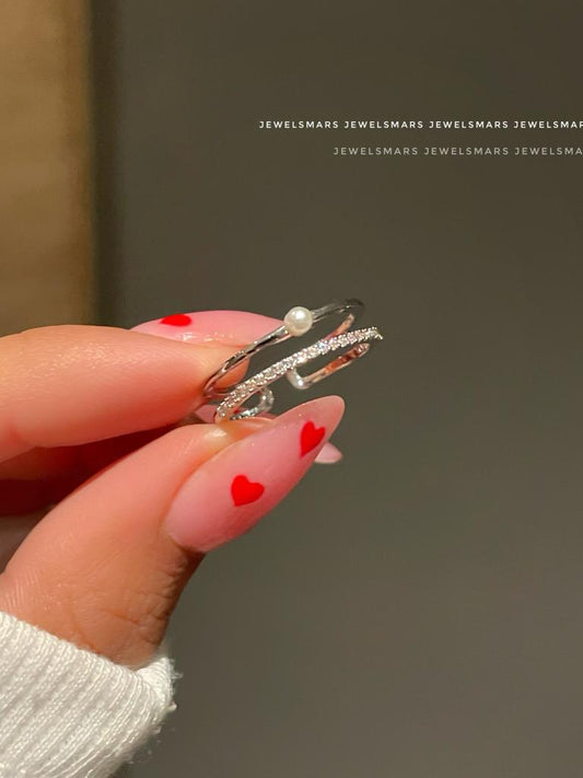 Princess Pearl Statement Ring