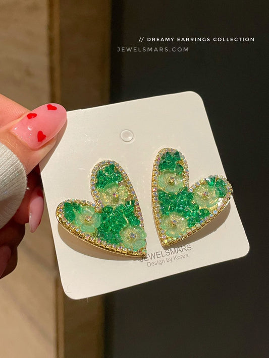 Precious Heart Studs