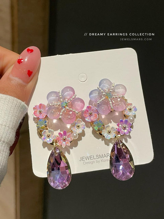 Floral Fantasy Dreamy Earrings