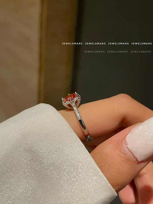 Love Solitaire Ring