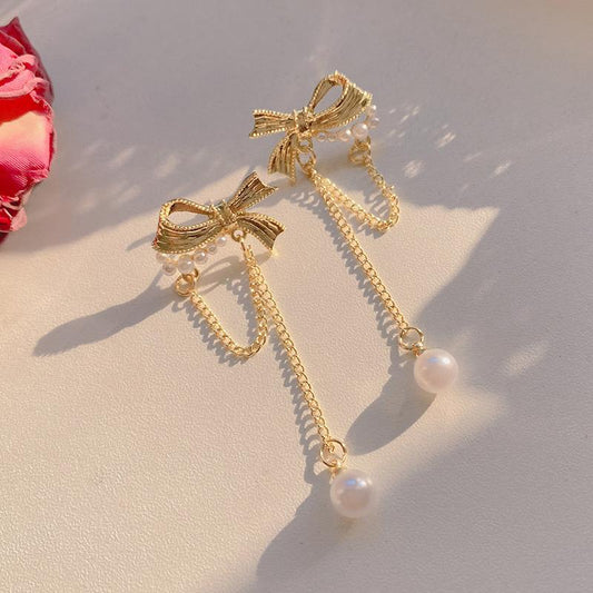 Princess Bow Earrings