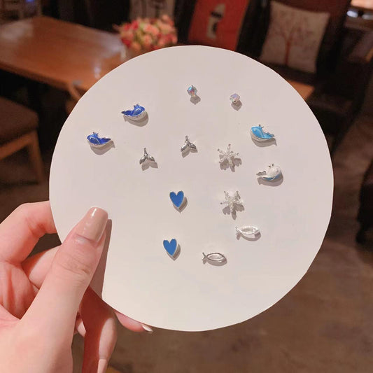 “Ocean” earrings combo