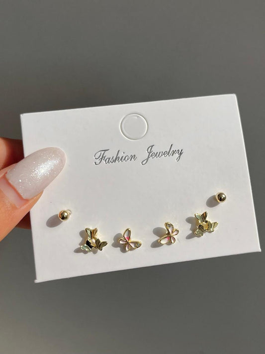 Butterfly in the world Earrings combo