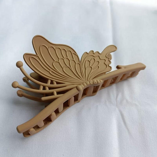 Good vibes Butterfly Claw- brown