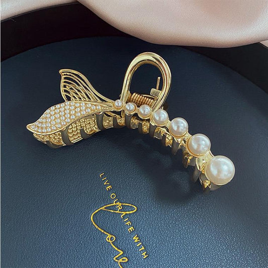 Pearly Mermaid Hair Claw