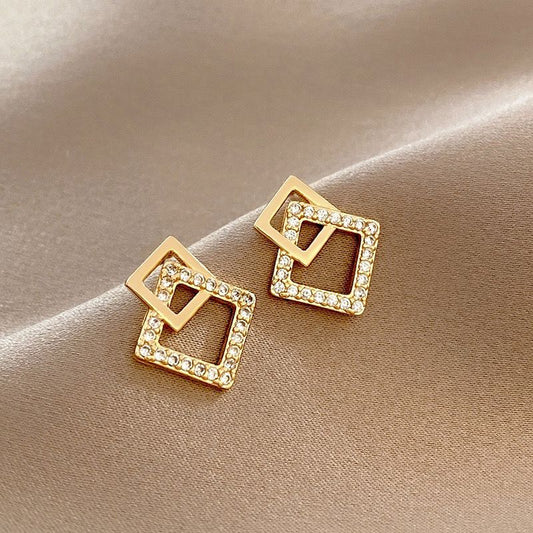 Geometric Statement Earrings