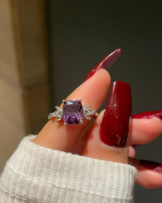 Aurelia Ring- purple