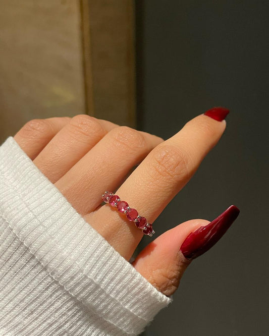 Sky Ring Band- red