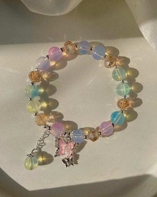 Dual Butterfly Bracelet- multi
