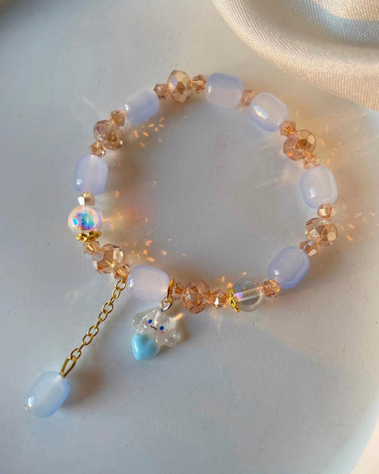 Cute Bracelet- soft blue