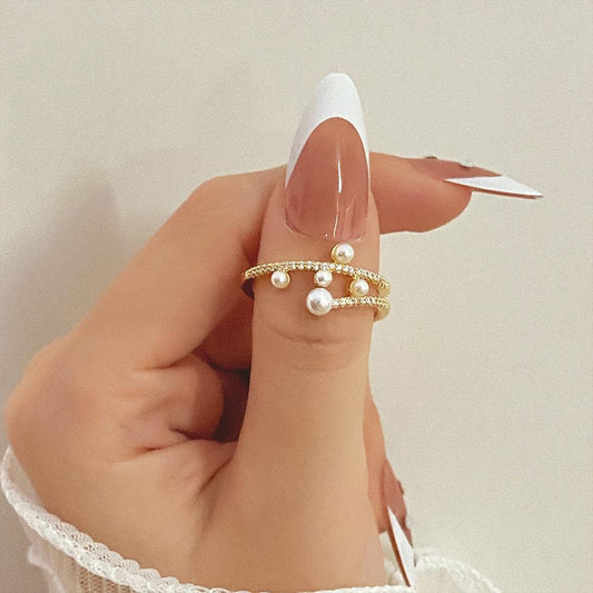 Madeline Pearly Ring