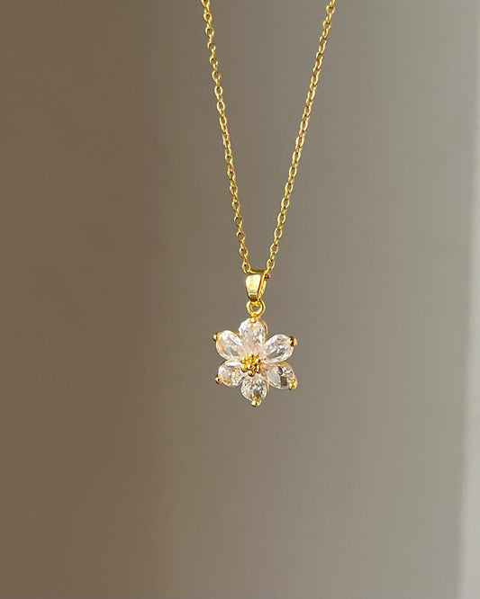 Daffodil Flower Necklace