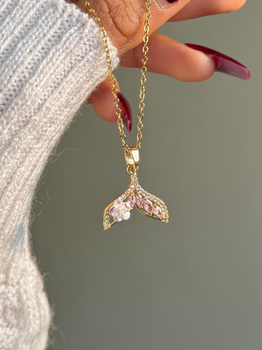 Mermaid Flower Necklace