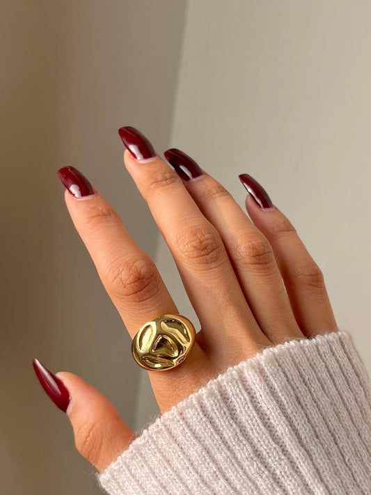 Pebble Statement Ring